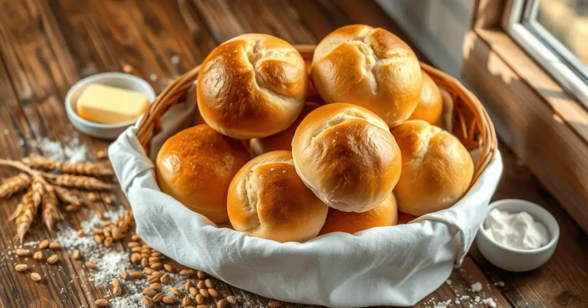 sourdough dinner rolls