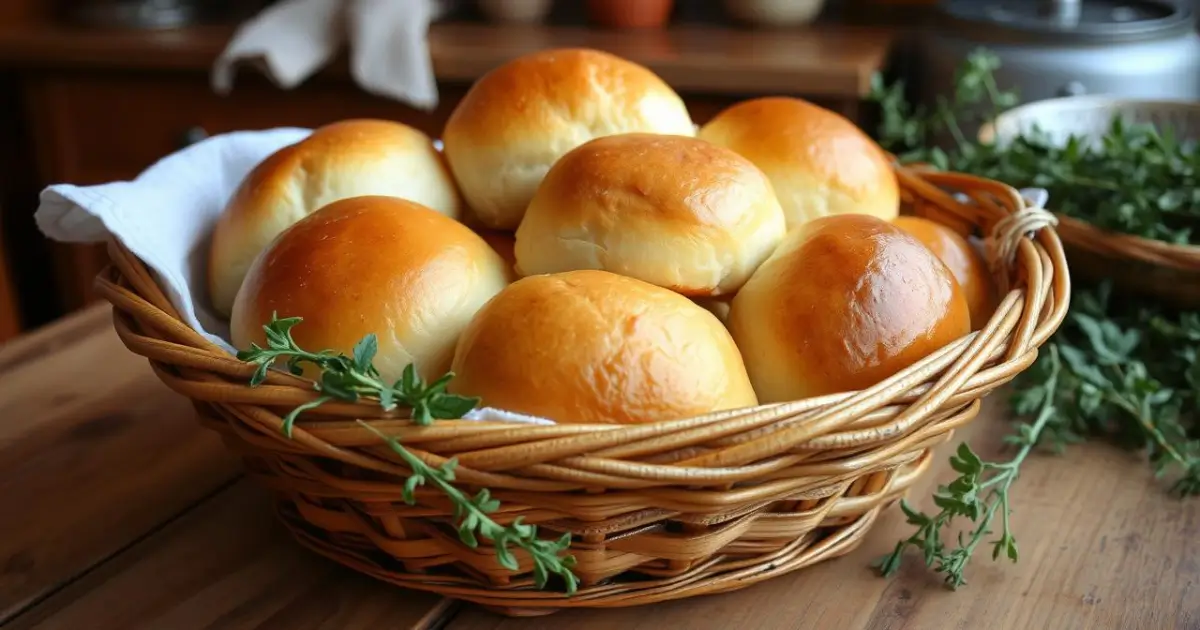 Tasty No Yeast Rolls